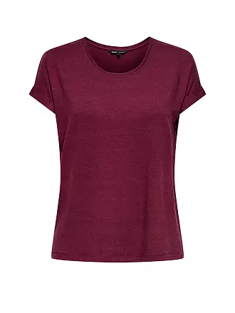 ONLY | Camiseta ONLMOSTER | dunkelrot